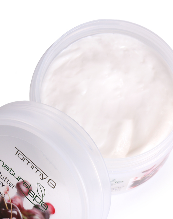 body butter cherry details