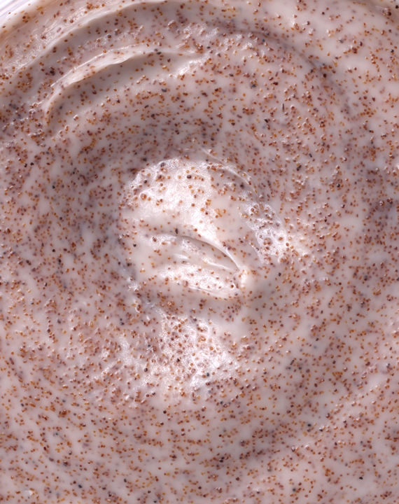 body scrub vanilla details