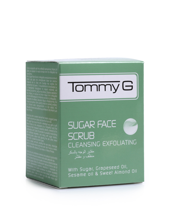 sugar face scrub box